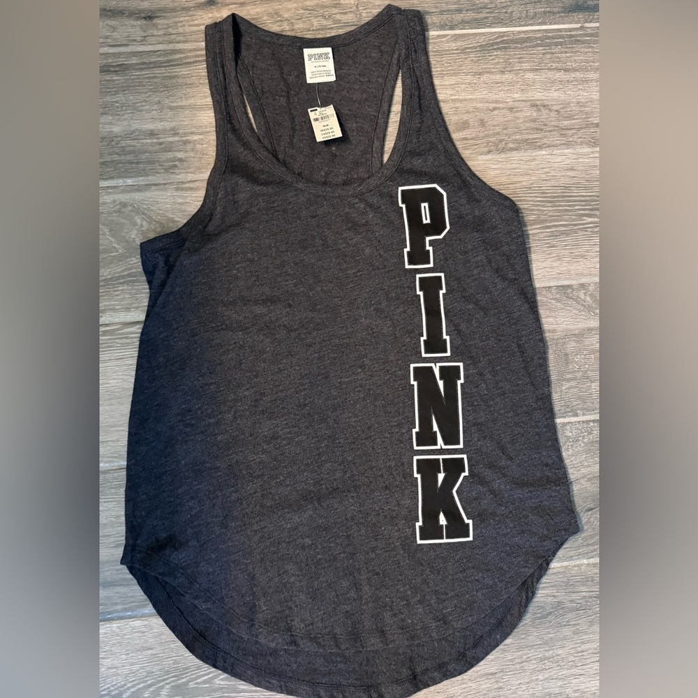 VS Pink racerback tank top